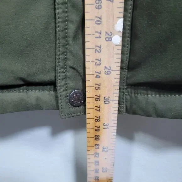 Eddie Bauer Goose Down Army Green EB650 Puffer Vest Size XLT 32726-1Clo3 - Picture 10 of 12